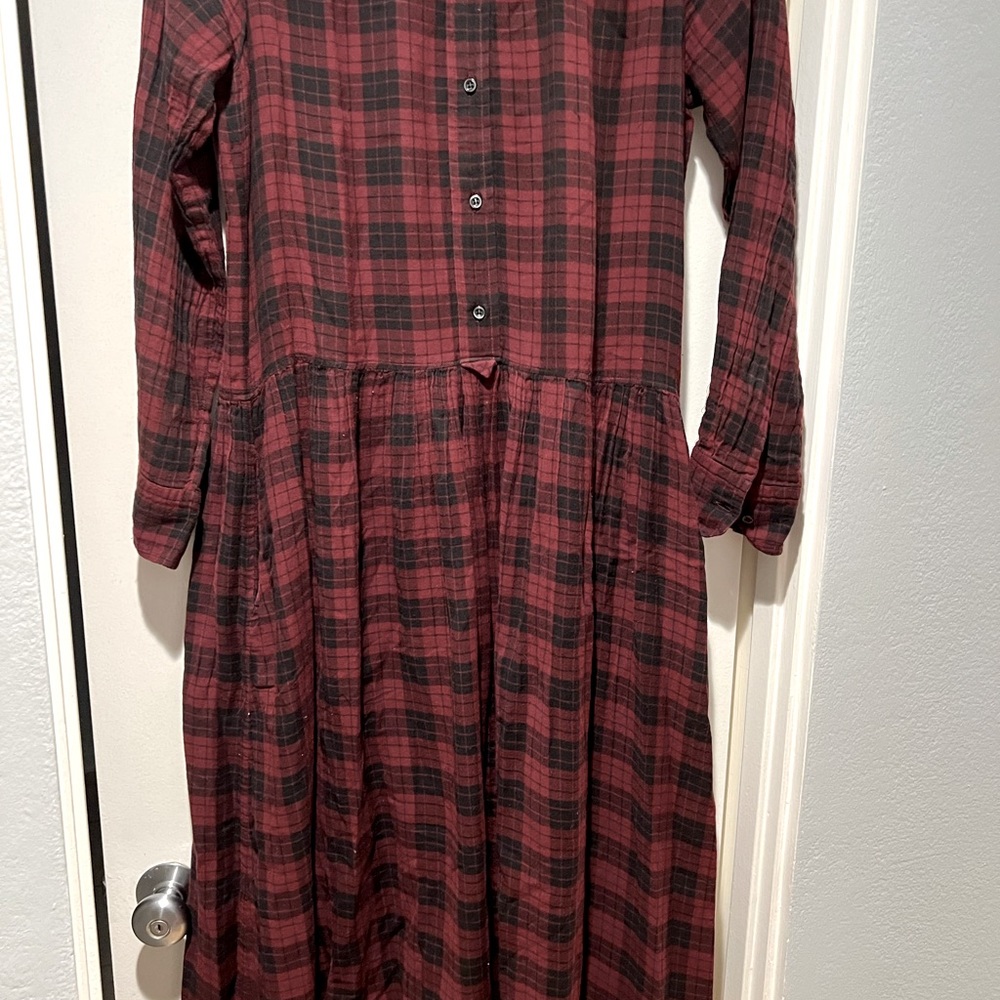 Isabel Marant Etoile Grunge Plaid Dress